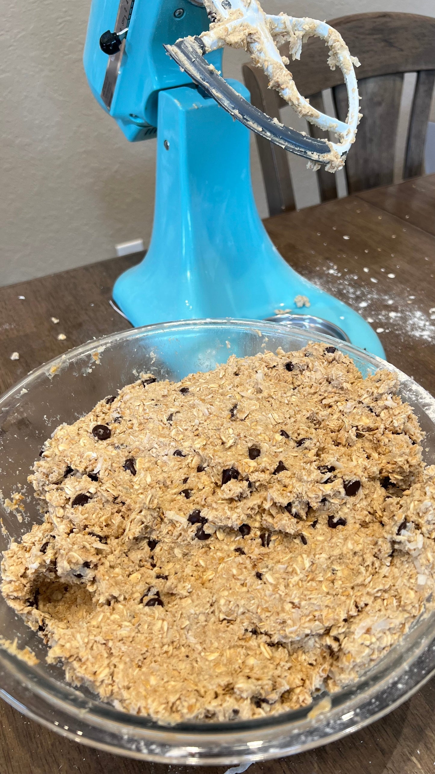 Peanut butter energy lactation ball mix