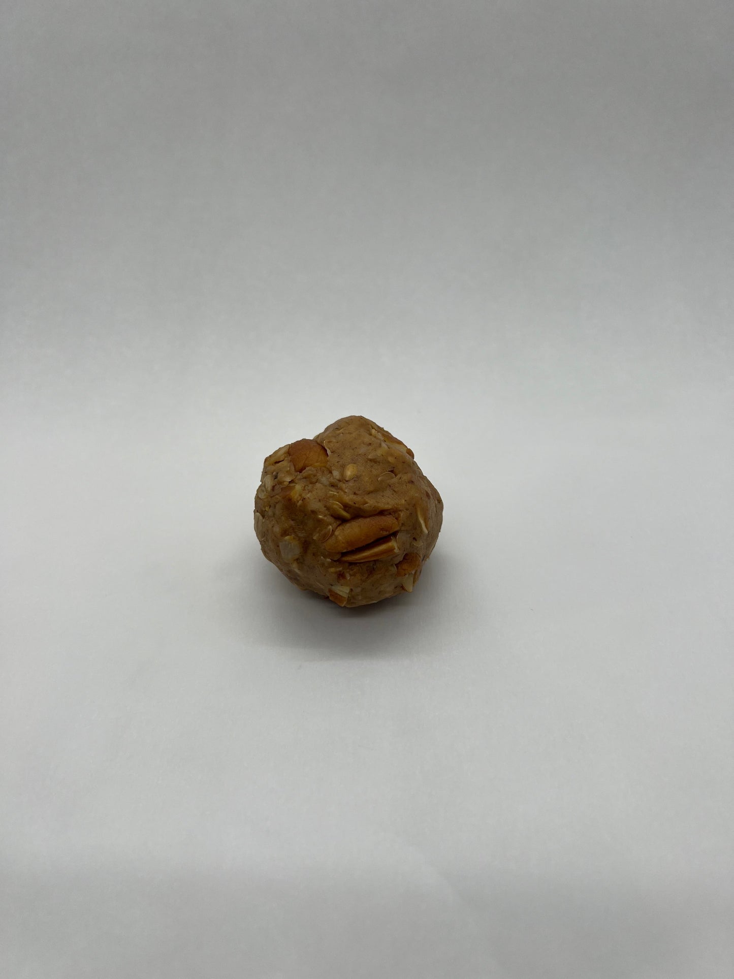 Peanut butter energy lactation ball with almonds