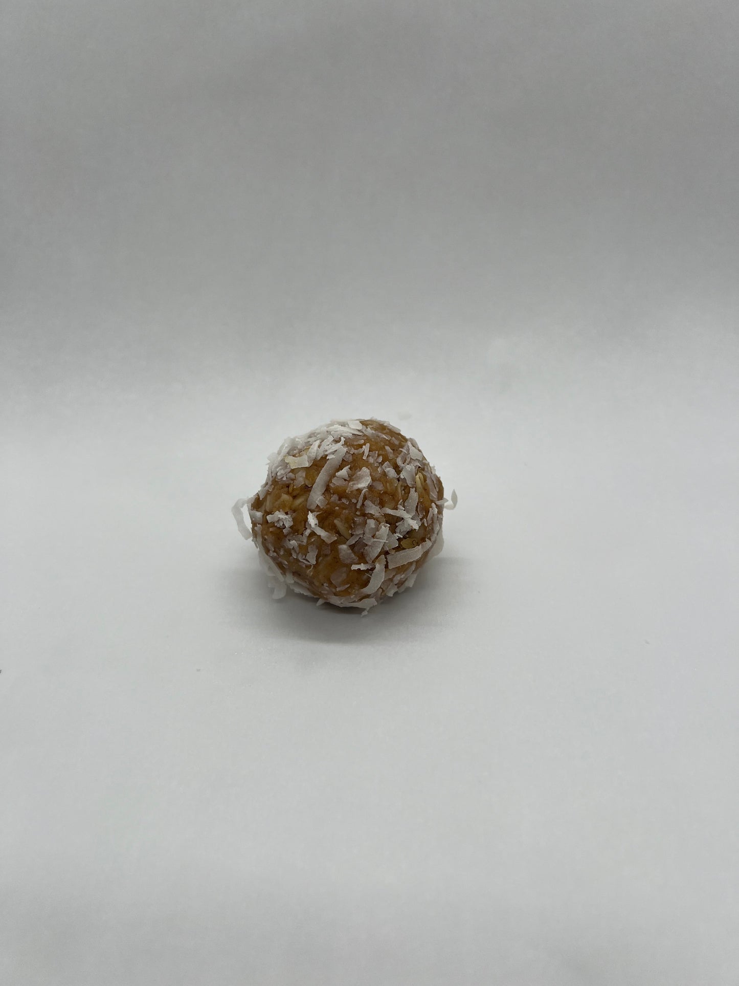 Peanut butter energy lactation ball with almonds